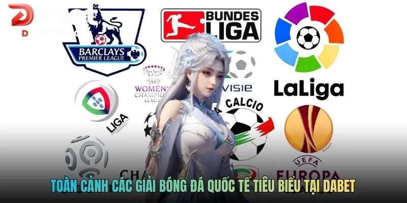 Toàn cảnh các giải bóng đá quốc tế tiêu biểu tại Dabet